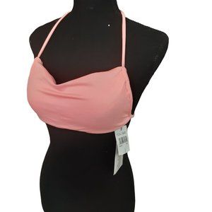 Peixoto Shimmering Rose Bikini Top Size Medium NWT
